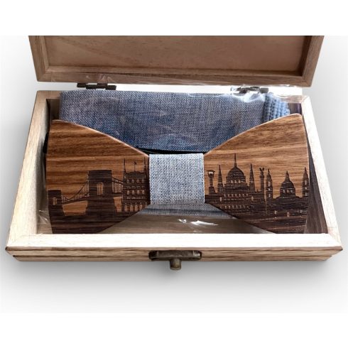 Budapest bow tie set