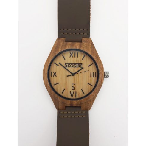 Férfi szantálfa karóra