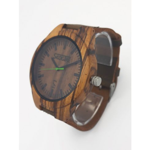 Men zebrawood watch