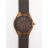 Men zebrawood watch