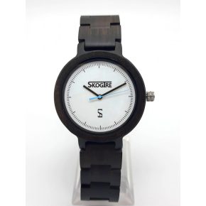 Men ebony wood watch