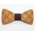  Patterned maple bow tie set