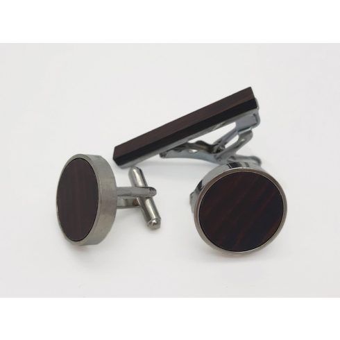 Ebony cufflink set